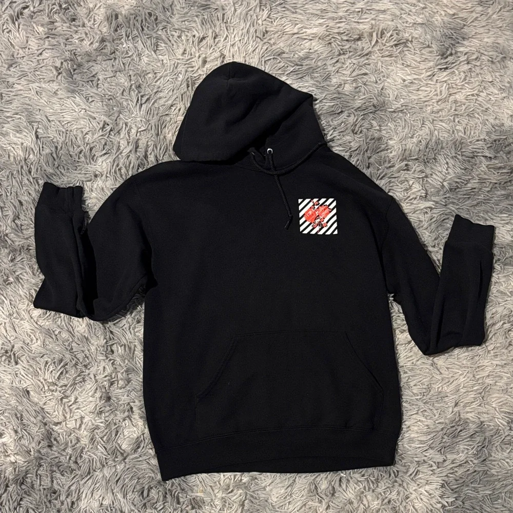 Bowery Size S Black Hoodie‎ Sweater